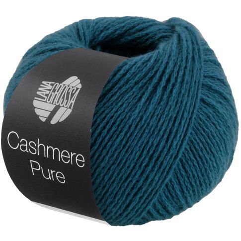 Cashmere Pure - Teal Col. 13 - 25g Yarn Skein by Lana Grossa