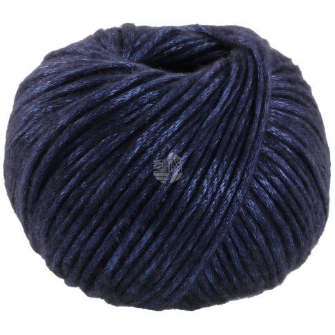 LUCIDA - Viscose/Merino Yarn in Sapphire Blue Col. 004 - 50g Skein by Lana Grossa