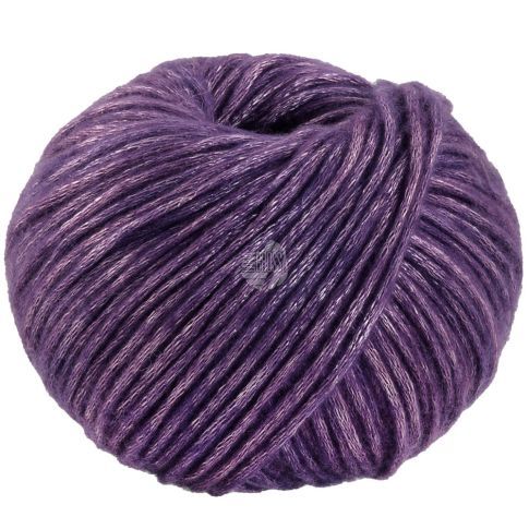 LUCIDA - Viscose/Merino Yarn in Purple Col. 014 - 50g Skein by Lana Grossa