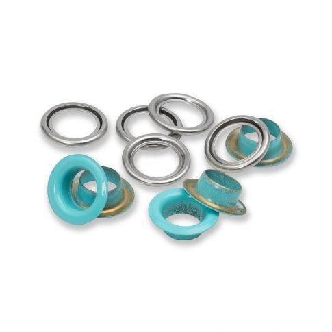 Prym - Mint / Silver Eyelet with Washer - 11mm